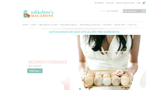 Desktop Screenshot of nikkolettesmacarons.com